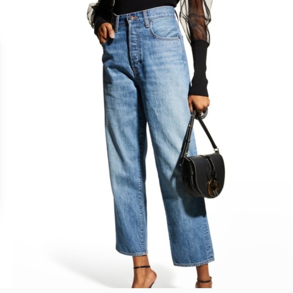 Veronica Beard Blake Classic straight high rise jeans size 28